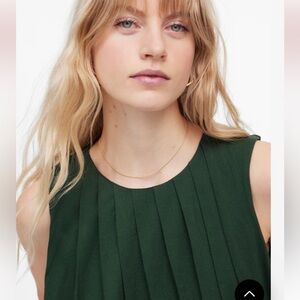 Madewell Sleeveless Crewneck Bubble Top